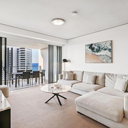 Ocean View 3-Bed With Gym, Pool, Sauna & Parking Gold Coast Bagian luar foto