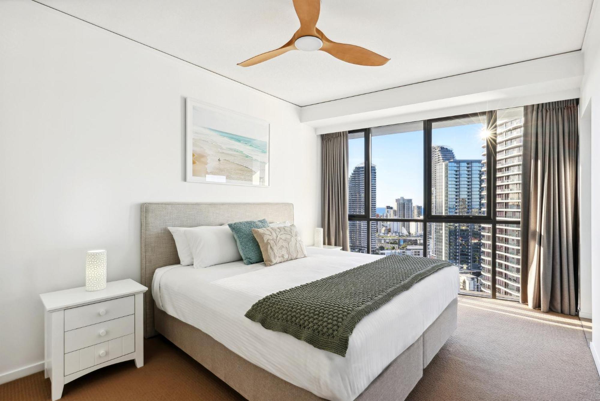 Ocean View 3-Bed With Gym, Pool, Sauna & Parking Gold Coast Bagian luar foto